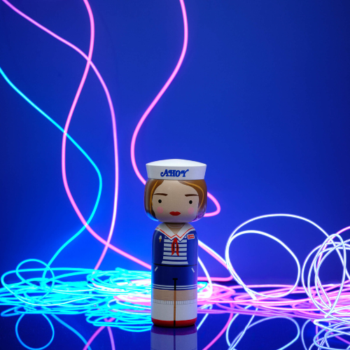 Kokeshi Doll by Lucie Kaas – Robin Buckey from Stranger Things