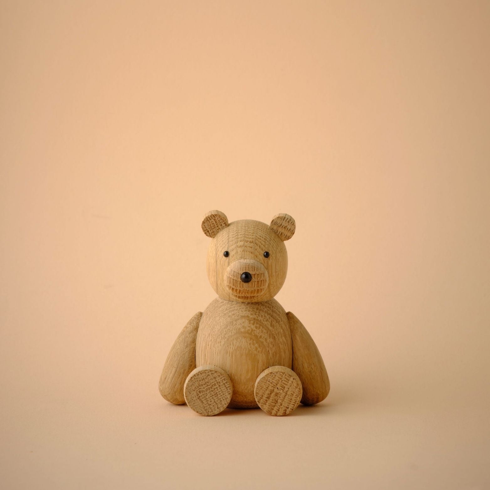 Teddy Bear - Handcrafted Wooden Animal in Oak – Lucie Kaas