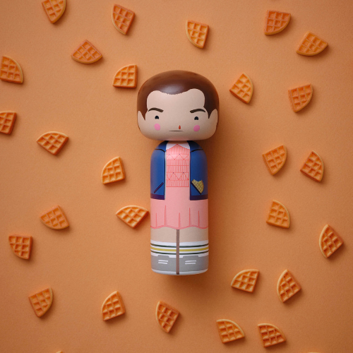 Kokeshi Doll by Lucie Kaas – Eleven from Stranger Things