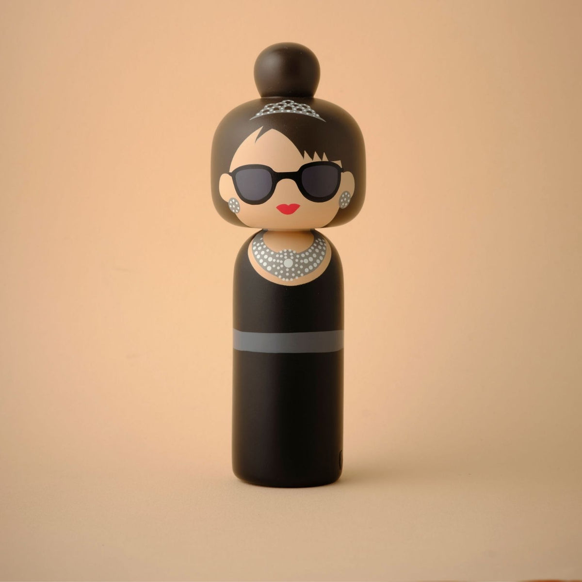 置物 lucie kaas  Audrey  Karl Karl Kokeshi Doll | Iconic Fashion Figures – Lucie Kaas