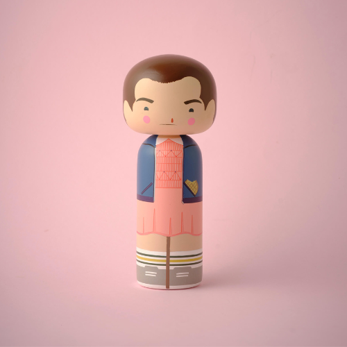 限定品LUCIE KAAS/Kokeshi doll/カール Kokeshi Doll by Lucie Kaas – Eleven from Stranger Things