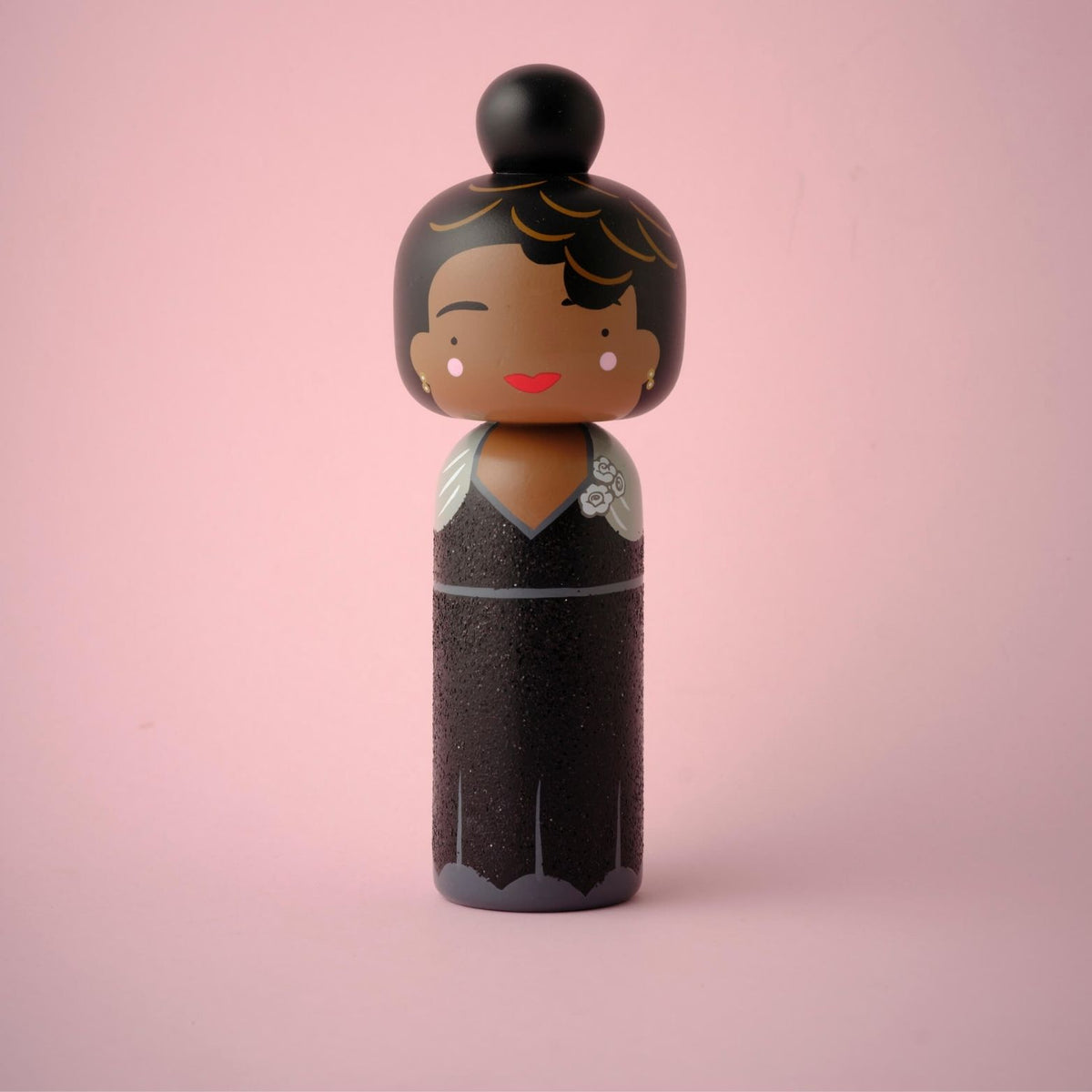 Ella Fitzgerald Kokeshi | Jazz Music Icon Series – Lucie Kaas