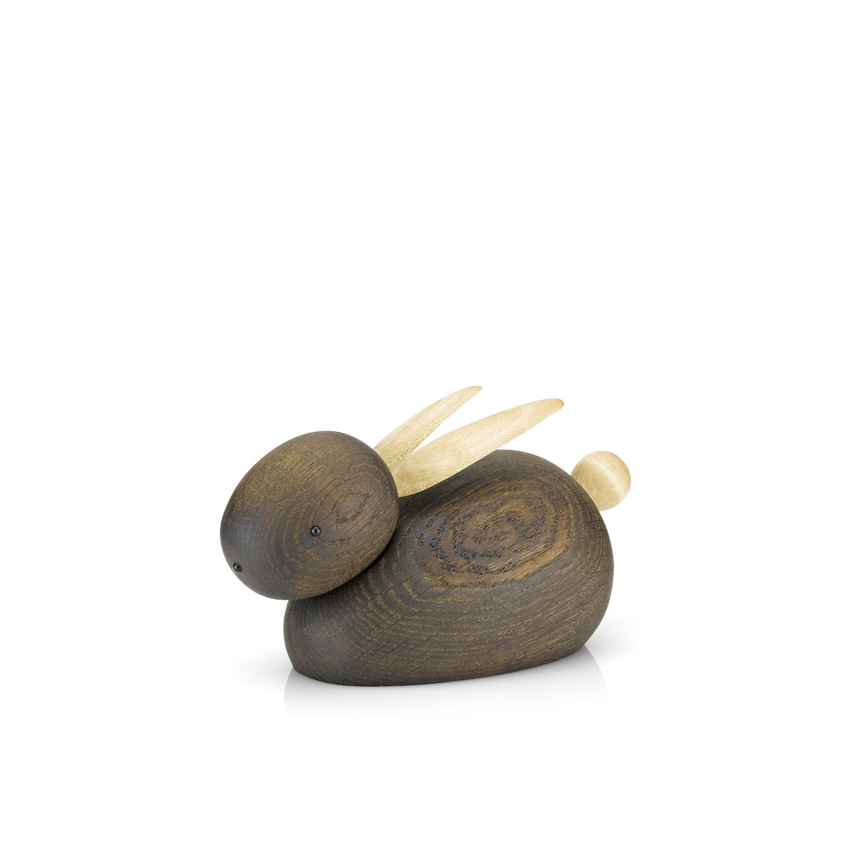 lucie kaas BORDFOLK 人形型木製置物 2個セット packshot-smoked-oak-