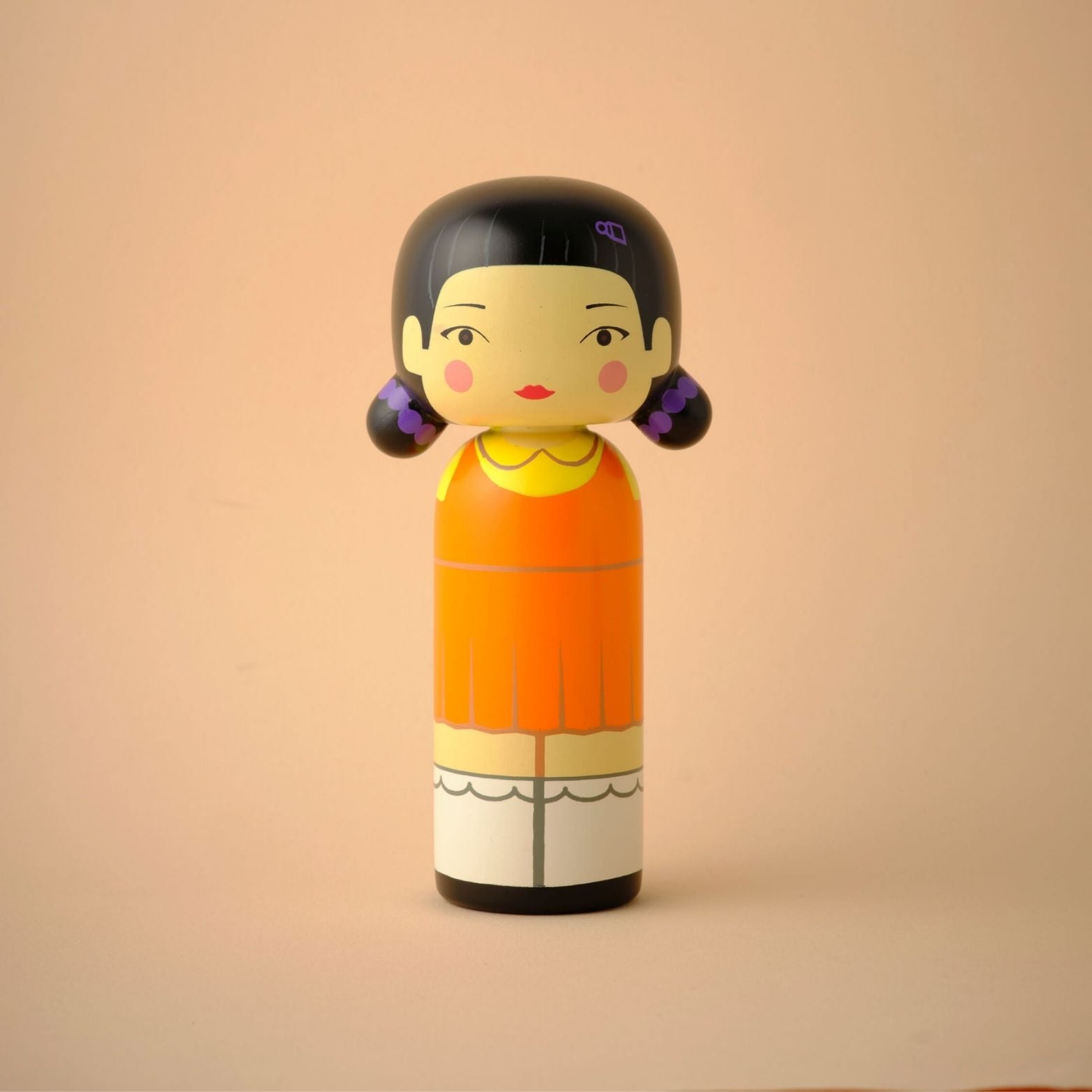Squid Game Kokeshi Doll | Young-hee Limited Edition Lucie Kaas Squid Game Kokeshi Doll | Young-hee Limited Edition Lucie Kaas