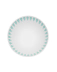 Lotus Deep Plate | White, Mint Green DEEP PLATE - Lucie Kaas