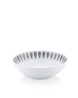 Lotus Deep Plate | White, Grey DEEP PLATE - Lucie Kaas