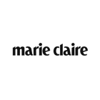 Logo "marie claire" en lettres minuscules noires sur fond transparent.