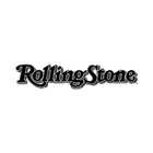 Texte alternatif : Logo de Rolling Stone en noir et blanc.