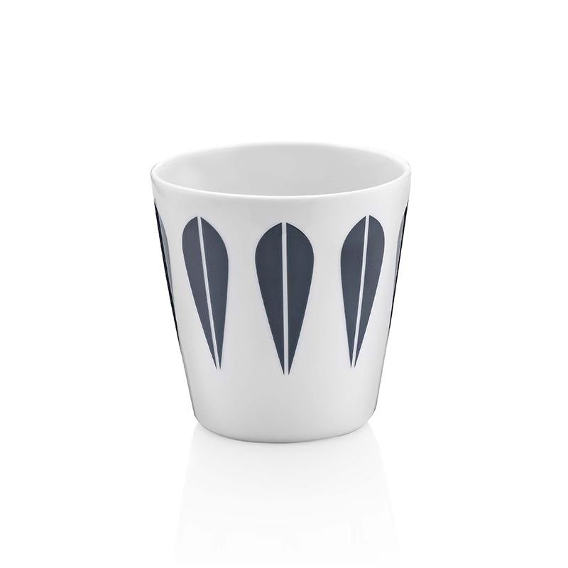 Lotus Cup | Blanc, Bleu foncé CUP - Lucie Kaas