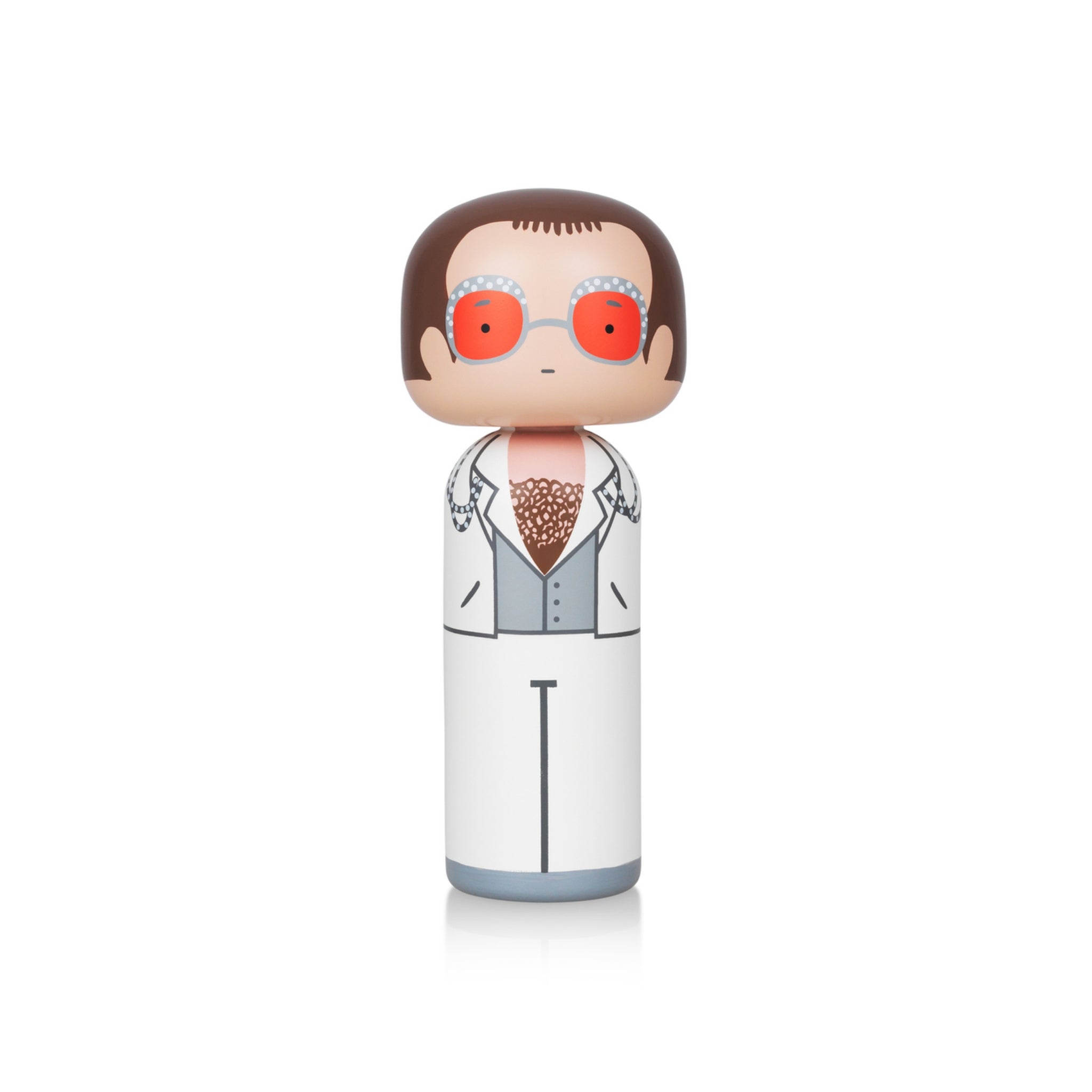 Elton John USA: Unique Collectible Kokeshi Doll – Lucie Kaas