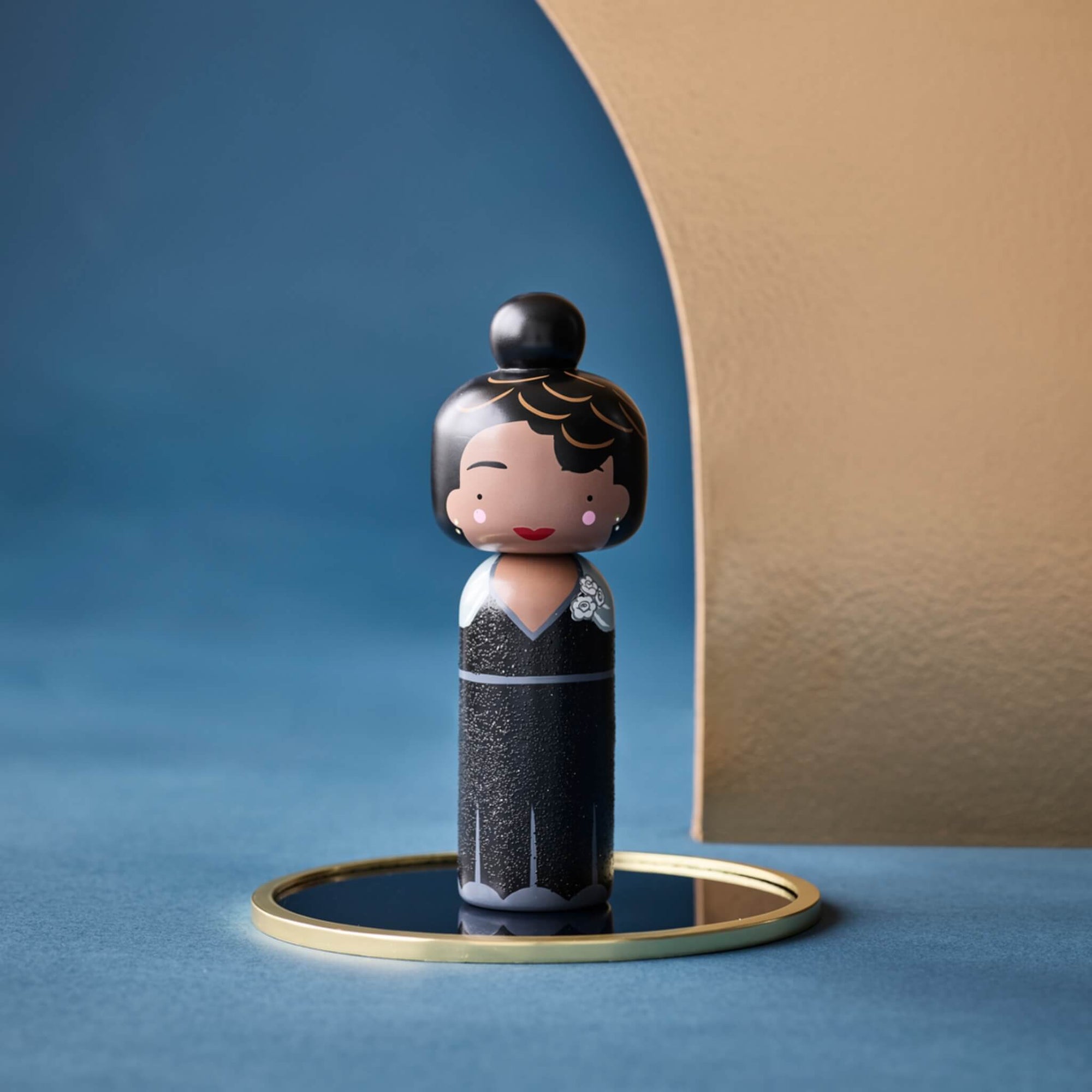 Lucie Kaas, SKETCH.INC FOR LUCIE KAAS, Kokeshi | Ella Fitzgerald, Collectible Figurines