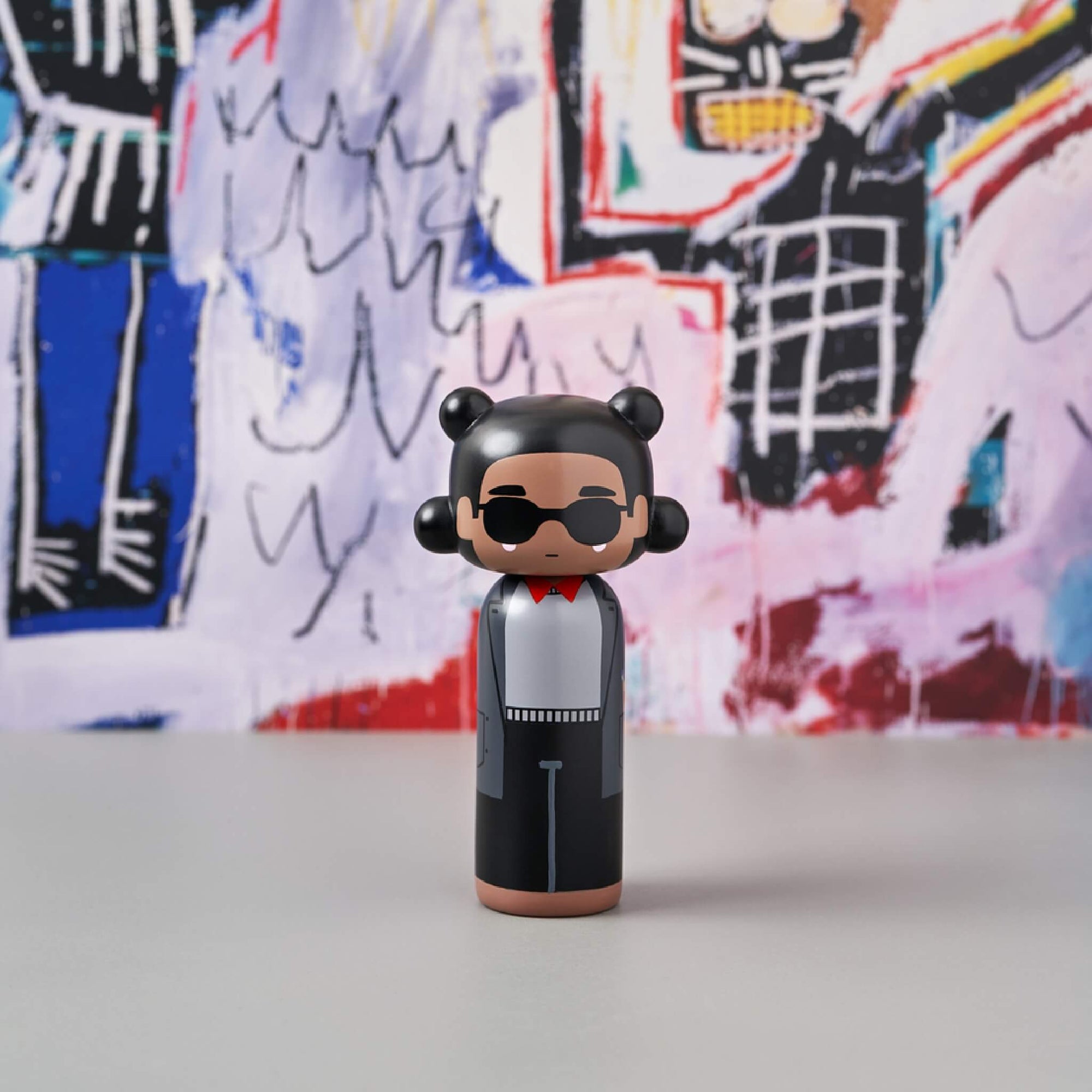 Lucie Kaas, SKETCH.INC FOR LUCIE KAAS, Kokeshi | Jean-Michel Basquiat, Collectible Figurines