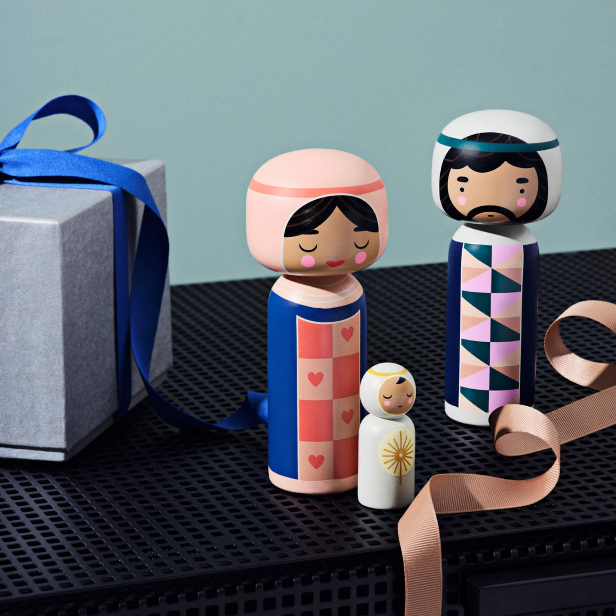 Kokeshi Nativity Set | Holiday Icon Series – Lucie Kaas