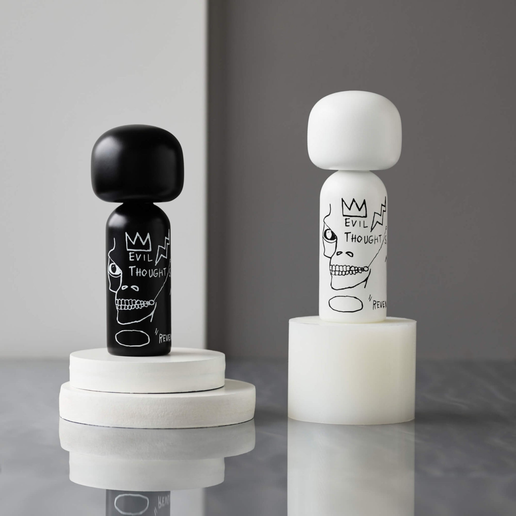 Lucie Kaas, SKETCH.INC FOR LUCIE KAAS, Kokeshi | Jean-Michel Basquiat, Collectible Figurines