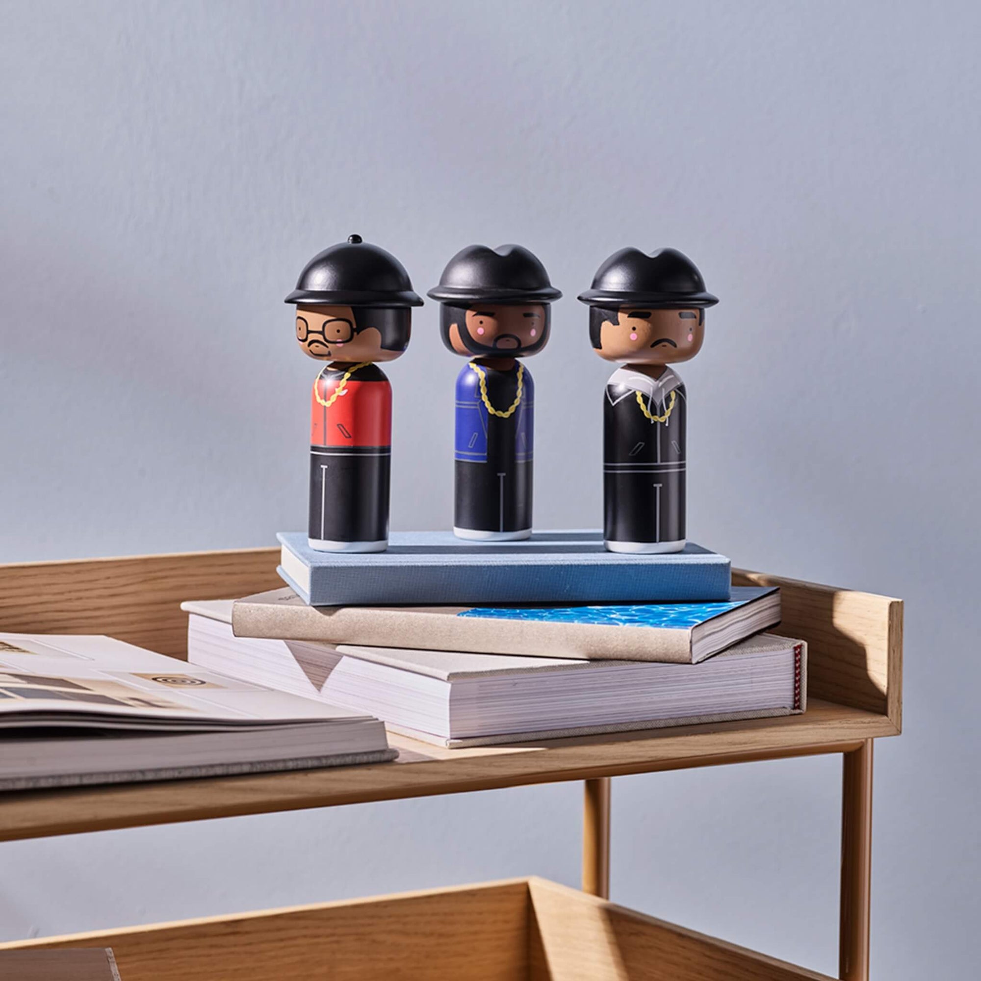 Lucie Kaas, Kokeshi | RUN DMC Darryl 'DMC' Mcdaniels, Collectible Figurines