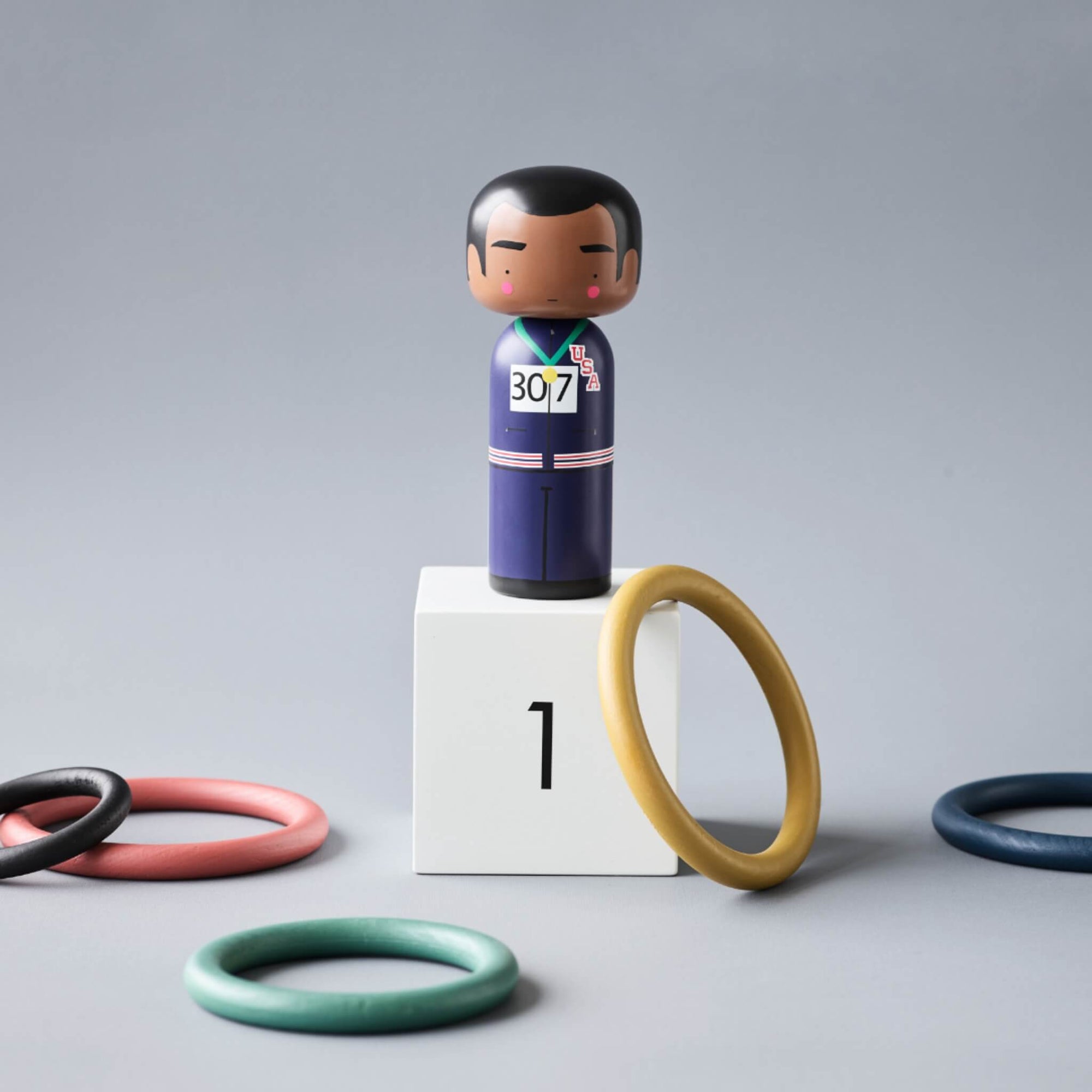 Lucie Kaas, Kokeshi | Tommie Smith, Collectible Figurines