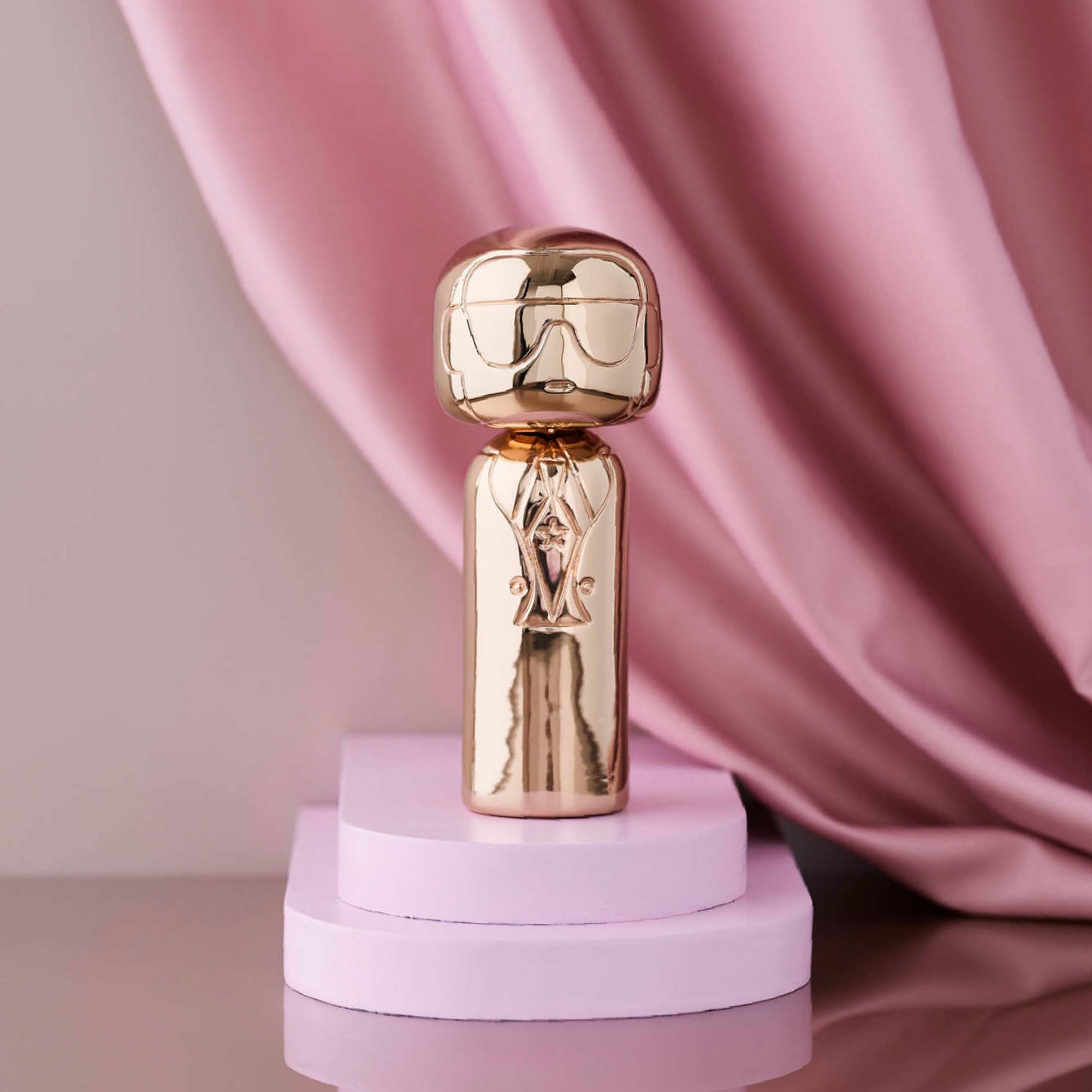 Lucie Kaas, SKETCH.INC FOR LUCIE KAAS, Kokeshi | Karl, Rose Gold Limited Edition, Collectible Figurines