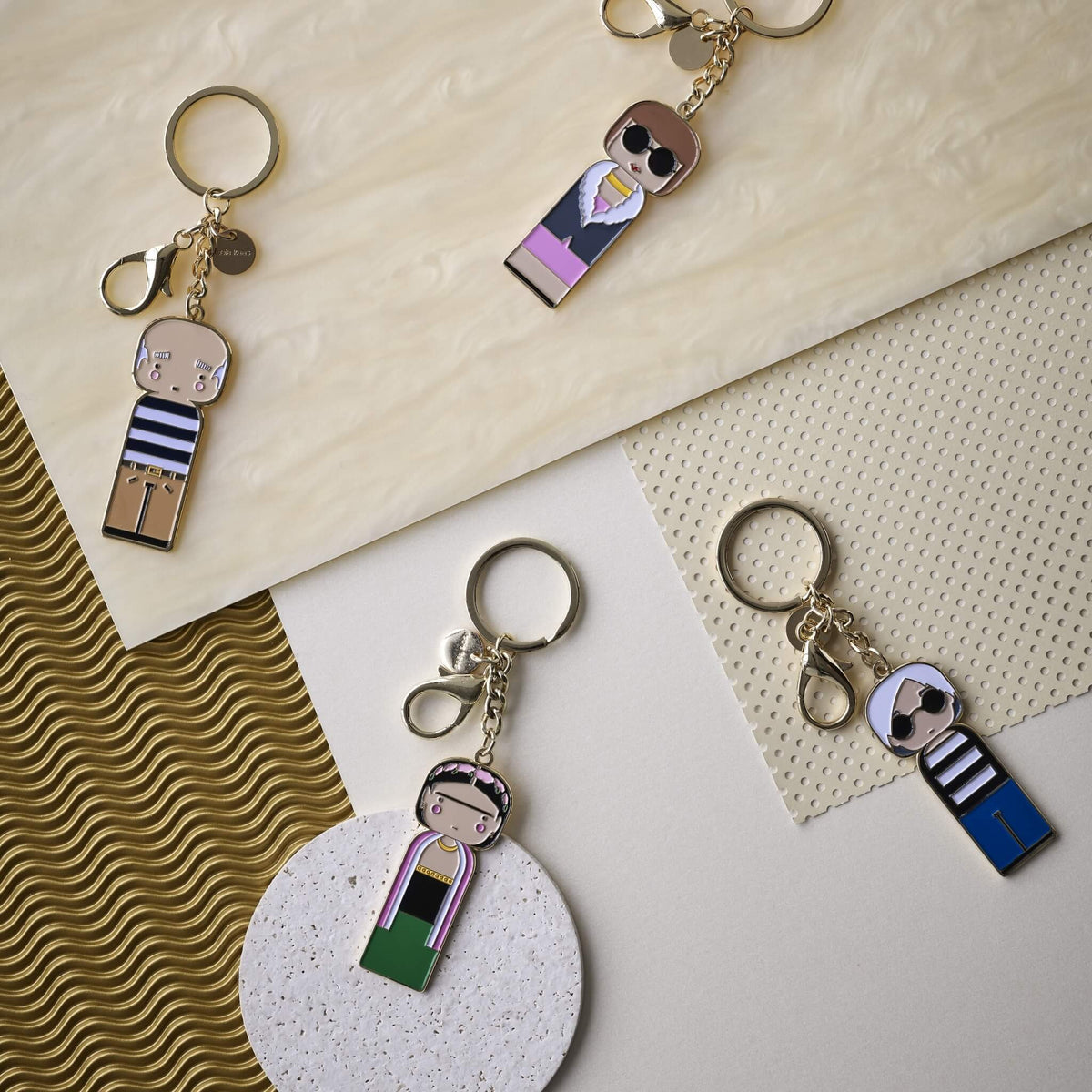 Coco: The Iconic Kokeshi as a Keychain – Lucie Kaas