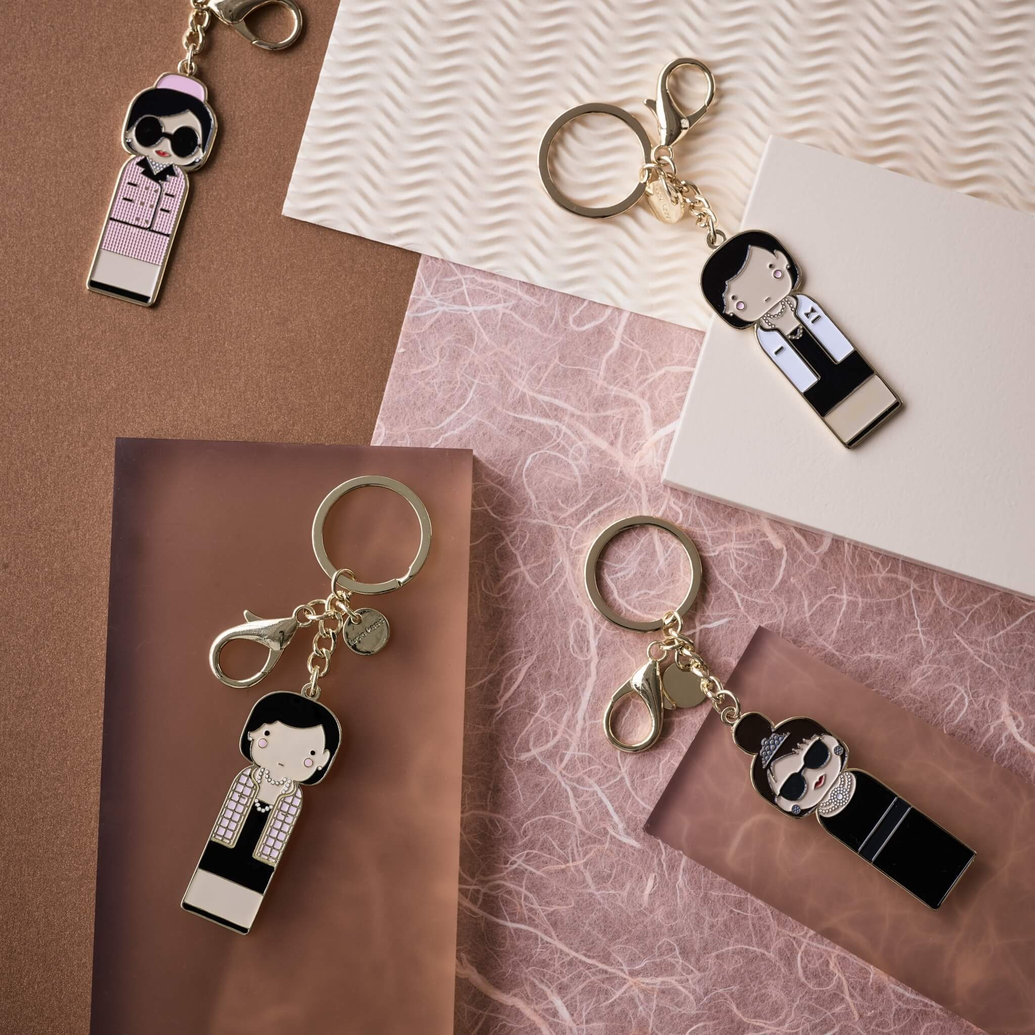 gstv チャーム⭐︎kasokeshi Coco: The Iconic Kokeshi as a Keychain