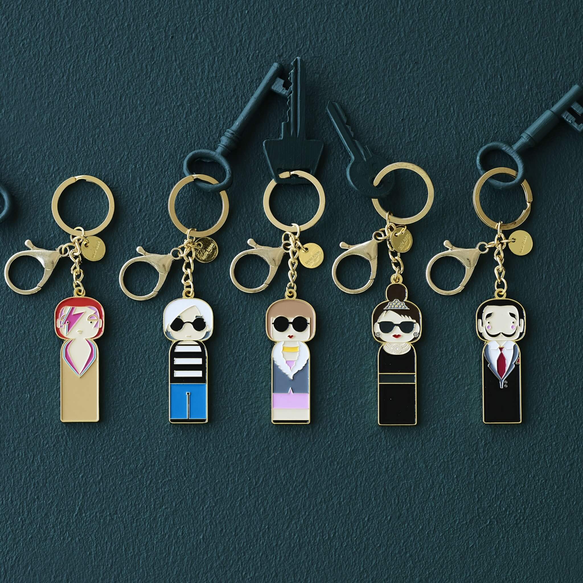 Anna: The Iconic Kokeshi as a Keychain – Lucie Kaas