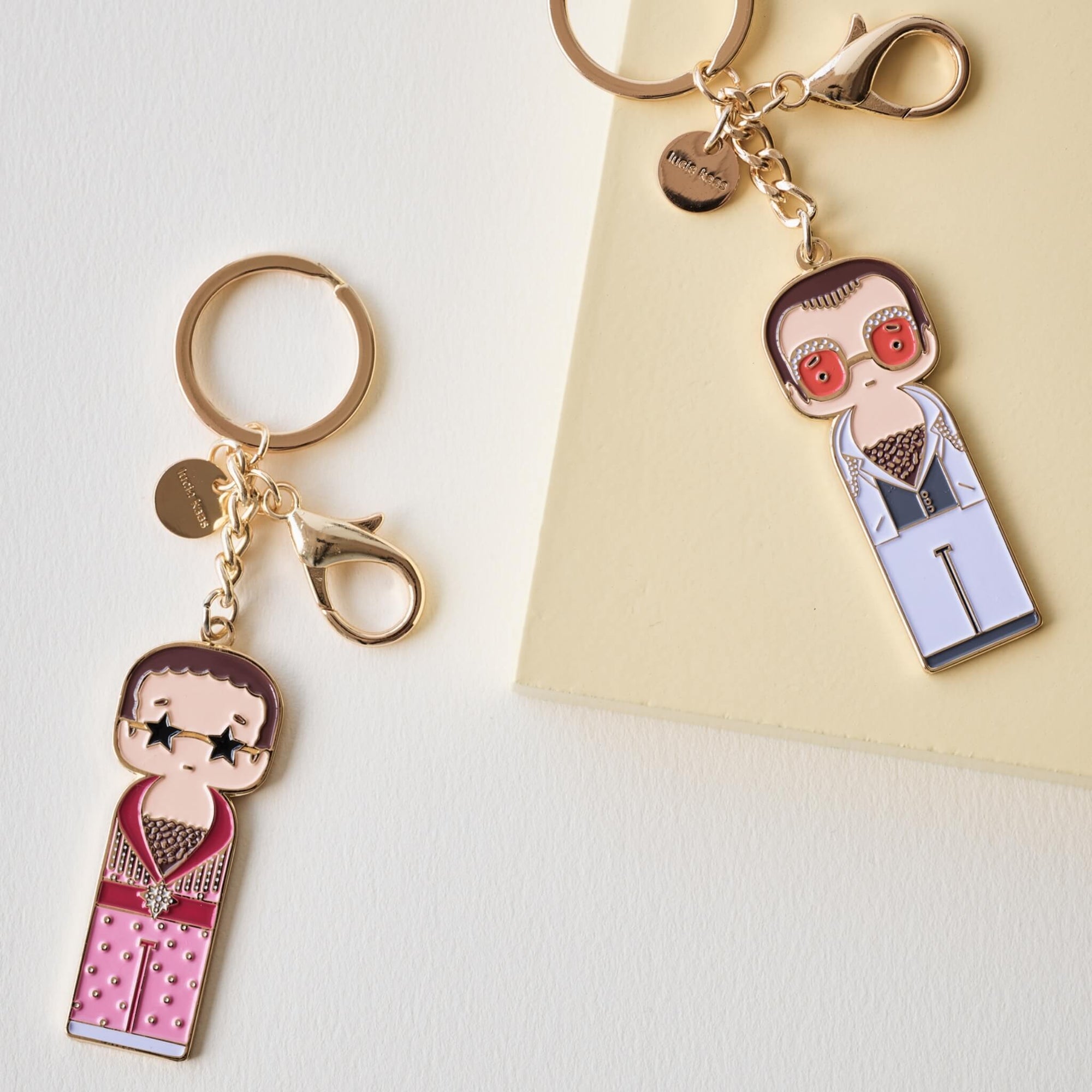 Lucie Kaas, SKETCH.INC FOR LUCIE KAAS, Keychain | Elton John, Keychains