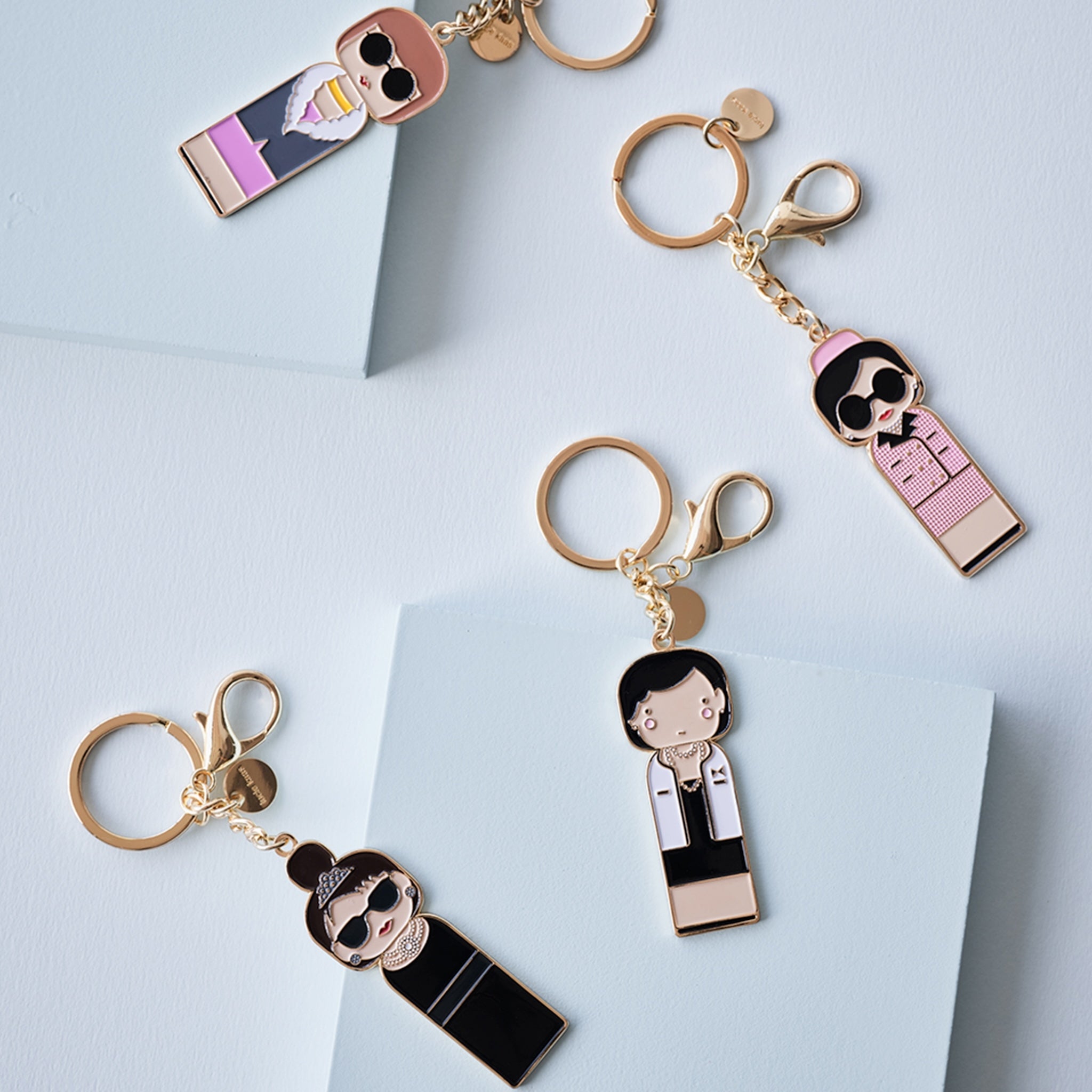 Frida: The Iconic Kokeshi as a Keychain – Lucie Kaas