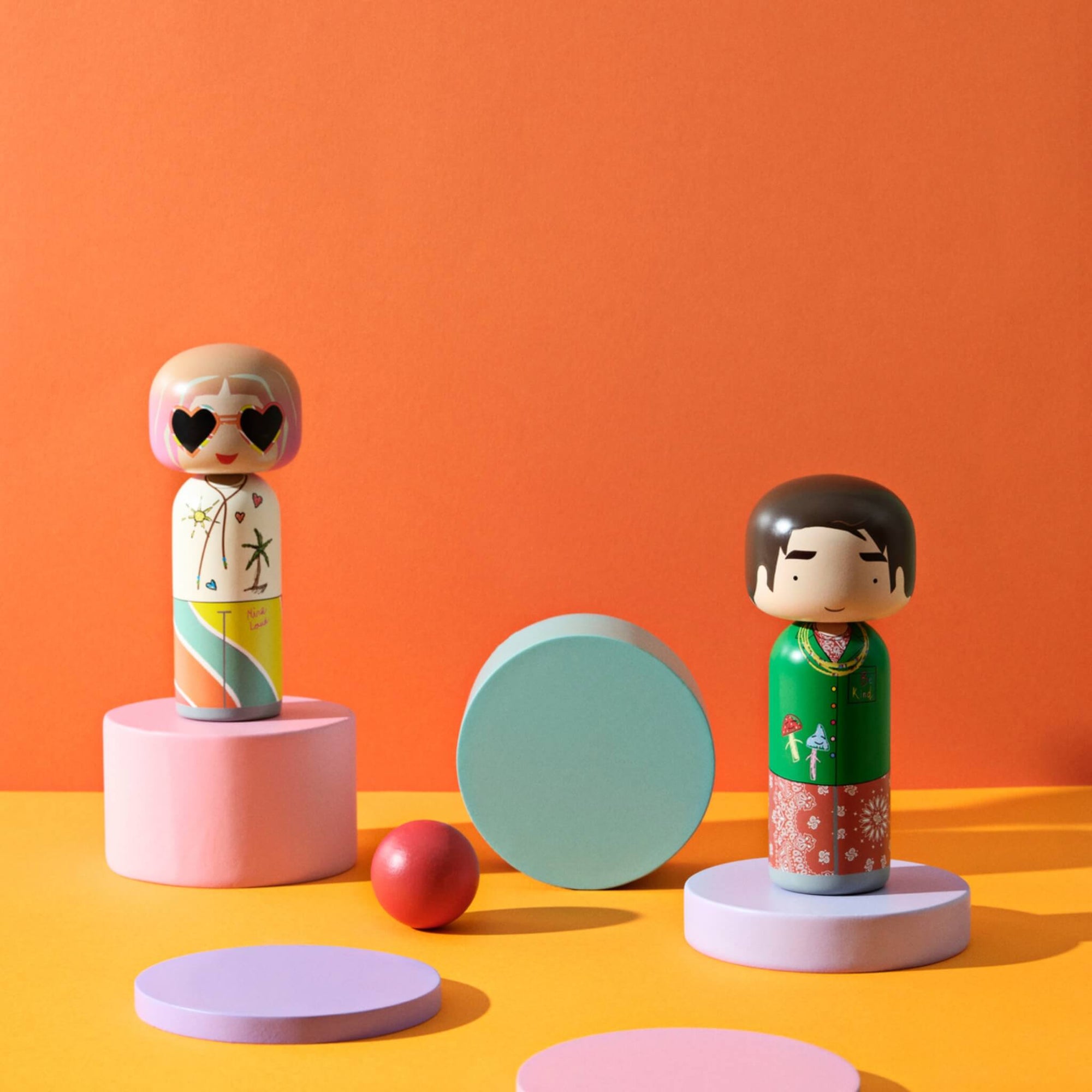 Lucie Kaas, SKETCH.INC FOR LUCIE KAAS, Kokeshi | Gio - Mira Mikati, Collectible Figurines