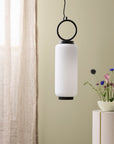 Small Lantern Pendant | White, Black SMALL LANTERN PENDANT - Lucie Kaas