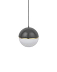 Small Pendant Lamp | Dark Grey PENDANT LAMP - Lucie Kaas