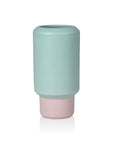 Vase | Mint Green, Pink VASE - Lucie Kaas