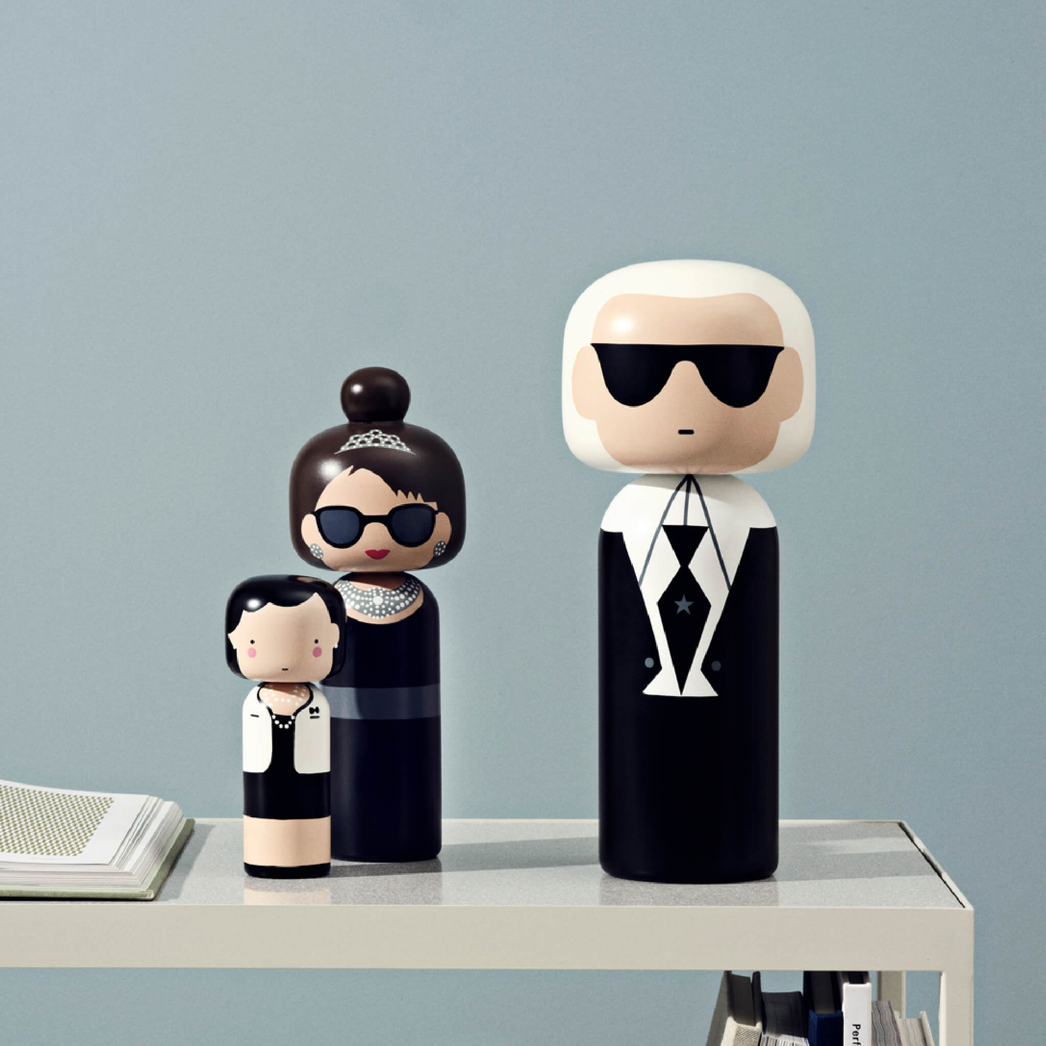 Audrey Hepburn Kokeshi | Classic Film Icon – Lucie Kaas