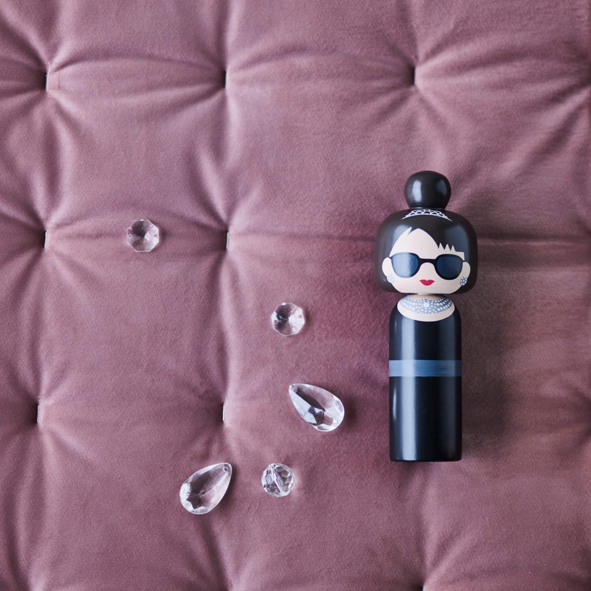 Audrey Hepburn Kokeshi | Classic Film Icon – Lucie Kaas