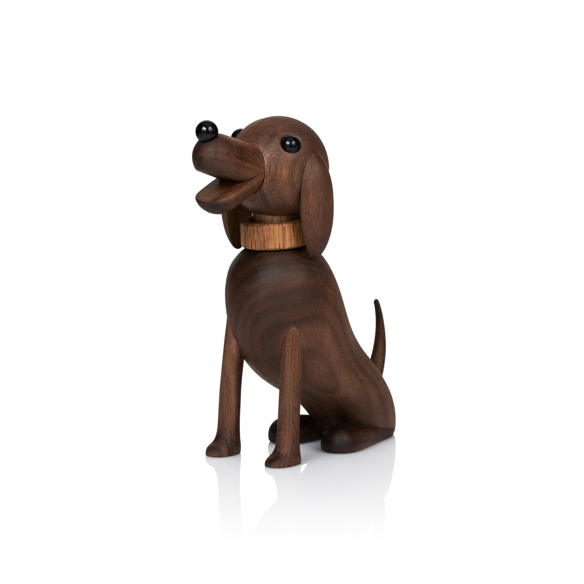 Buster and Bella Wooden Dogs | Charming Oak & Walnut Decor – Lucie