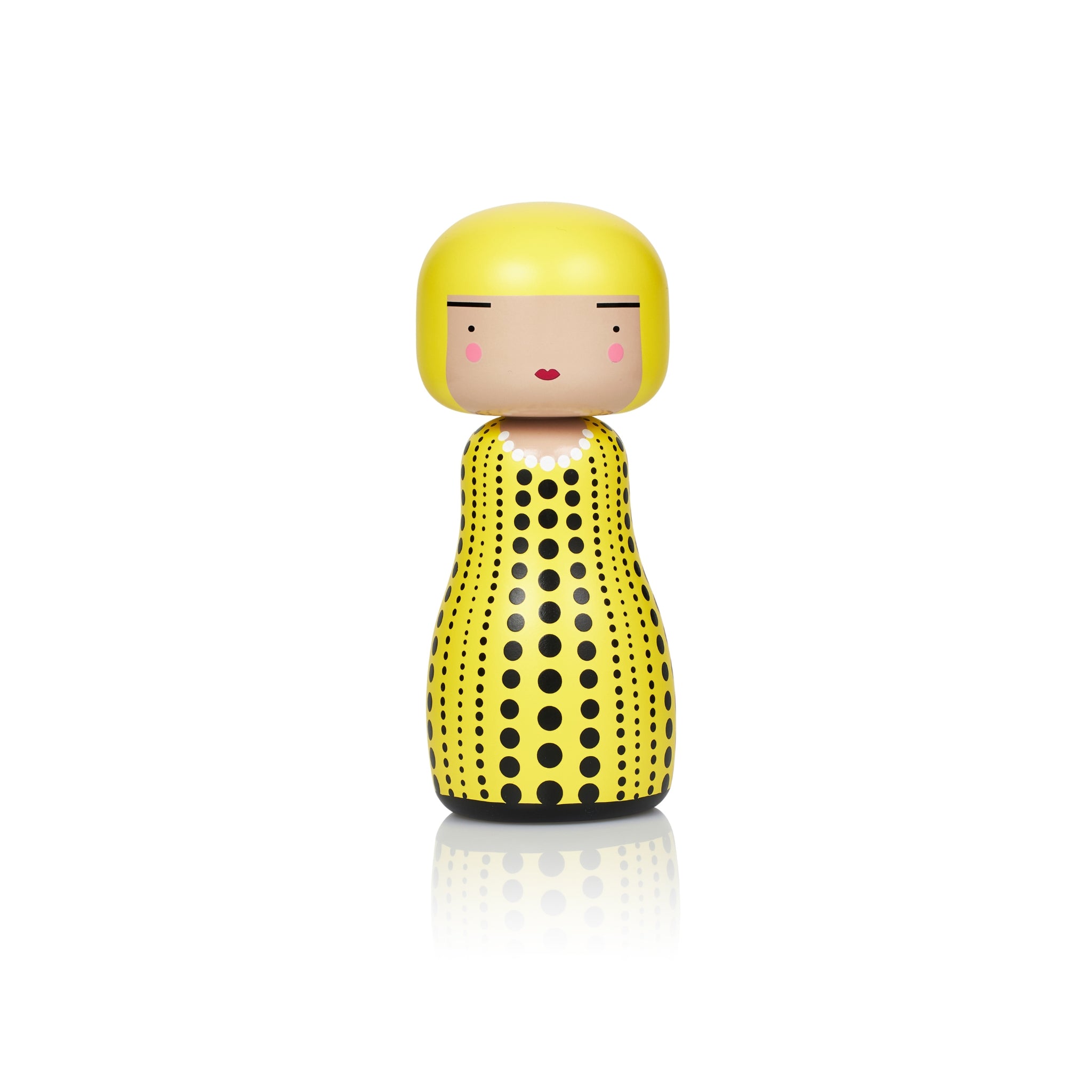 Kokeshi | Dot - Yellow – Lucie Kaas Kokeshi | Dot - Yellow – Lucie Kaas