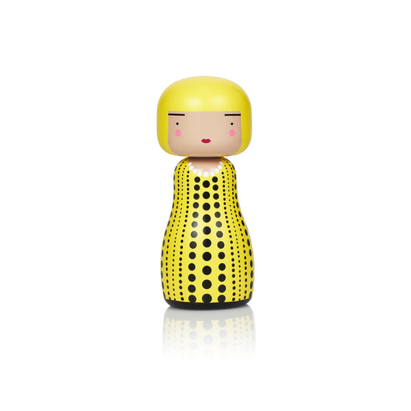 Kokeshi | Dot - Yellow – Lucie Kaas