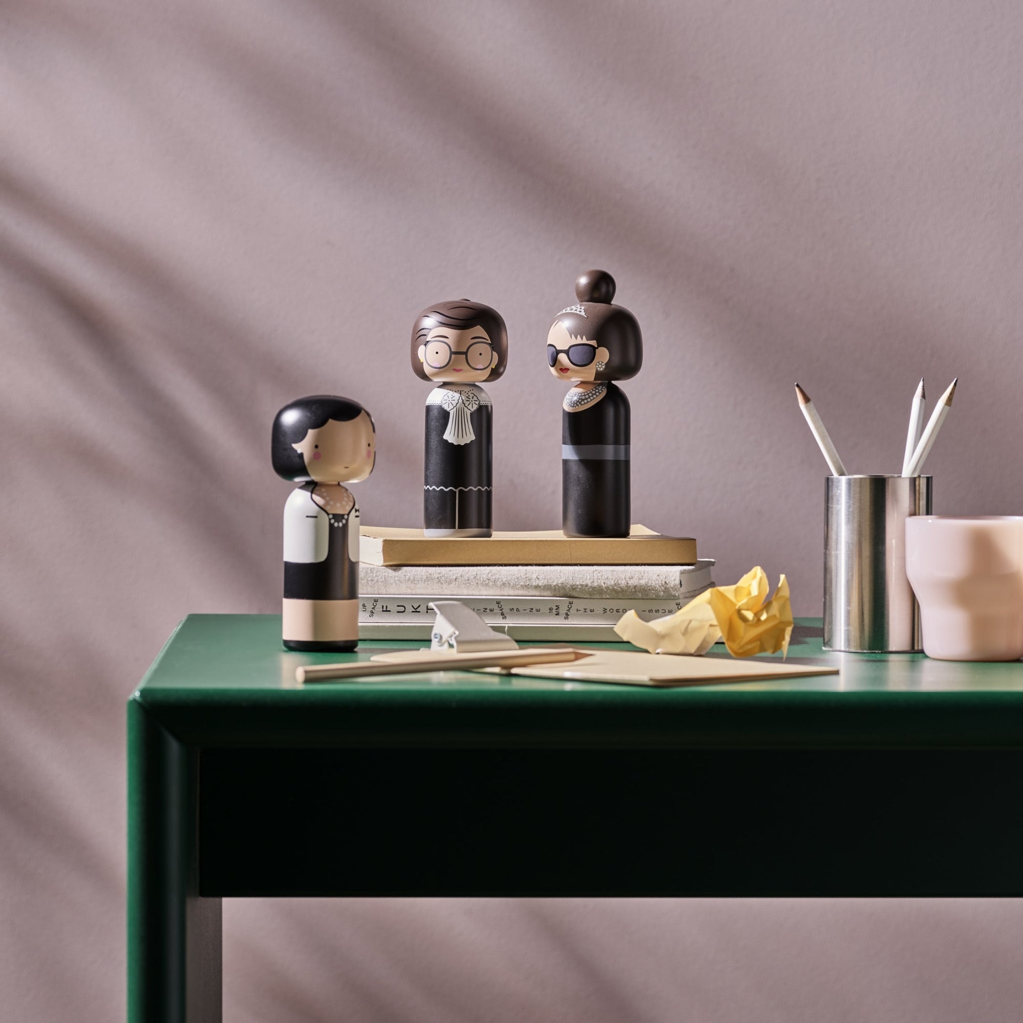 Lucie Kaas, SKETCH.INC FOR LUCIE KAAS, Kokeshi | Coco, Figurines in three sizes