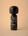 Kokeshi | Jean-Michel Basquiat, Evil Thoughts Black