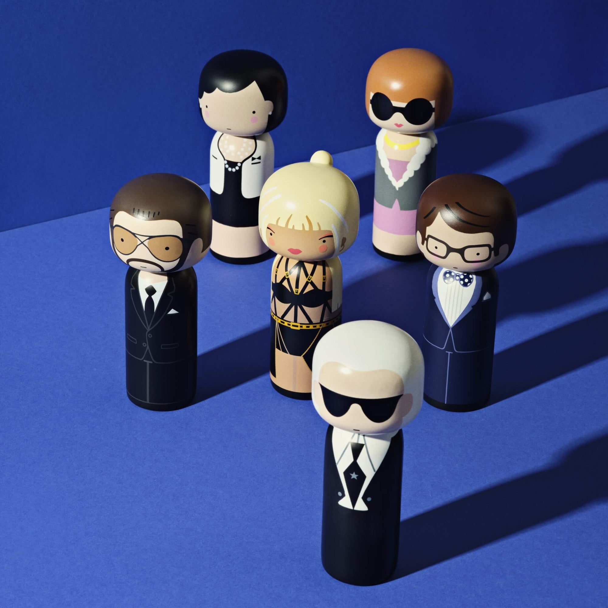 Lucie Kaas, SKETCH.INC FOR LUCIE KAAS, Kokeshi | fashion icon collection, Collectible Figurines