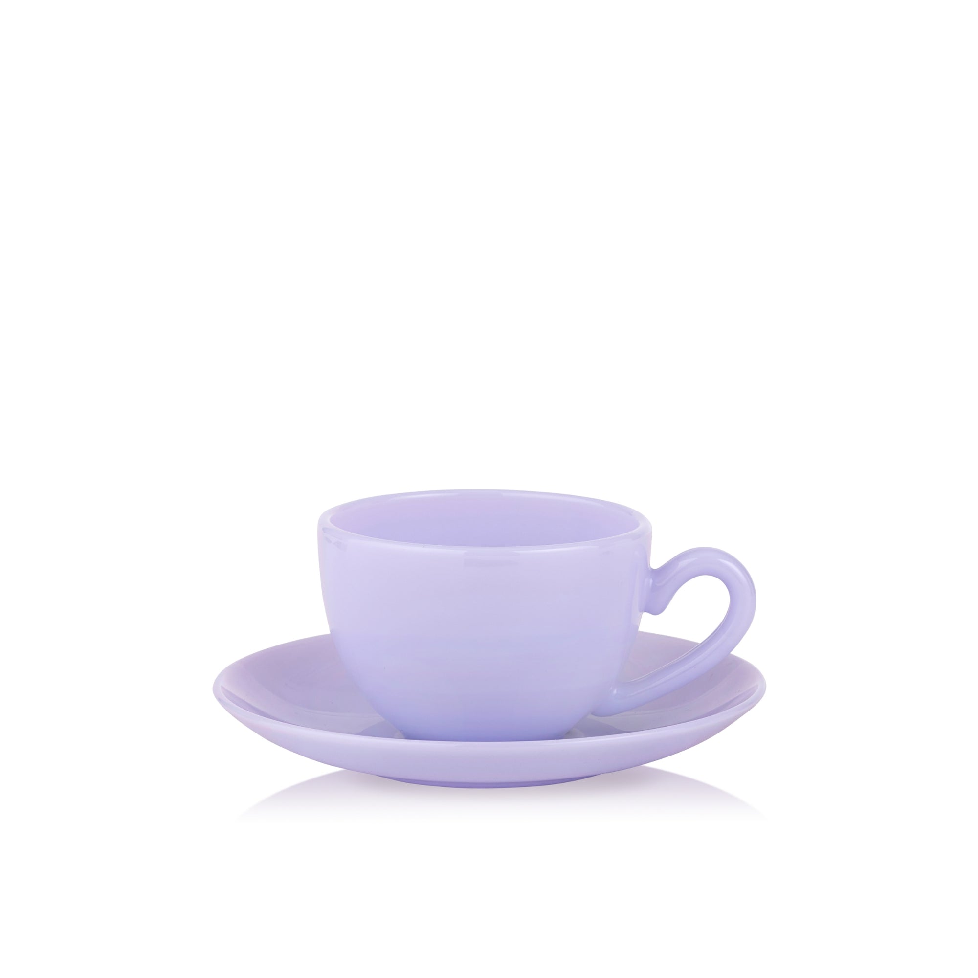 Cup W. Saucer | Lavender CUP W. SAUCER - Lucie Kaas