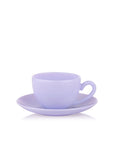 Cup W. Saucer | Lavender CUP W. SAUCER - Lucie Kaas