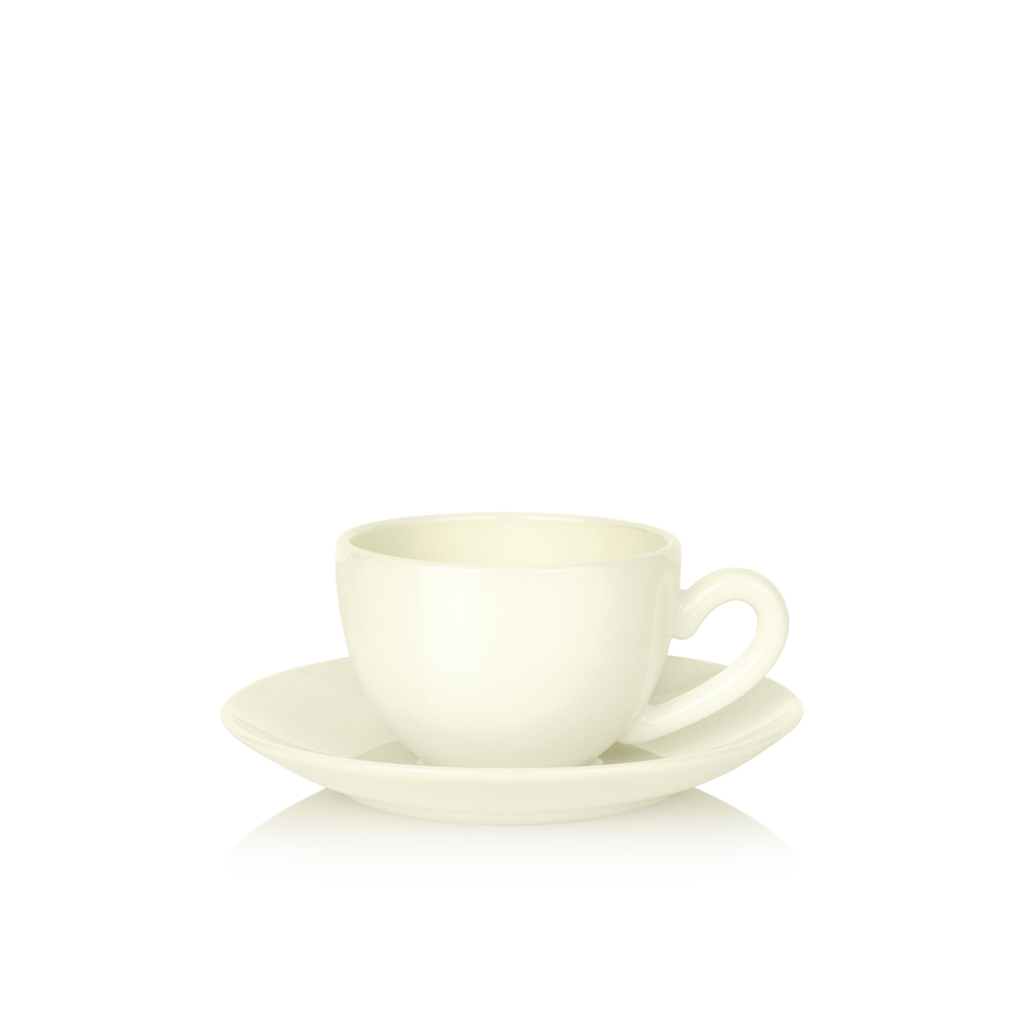 Cup W. Saucer | Vanilla CUP W. SAUCER - Lucie Kaas