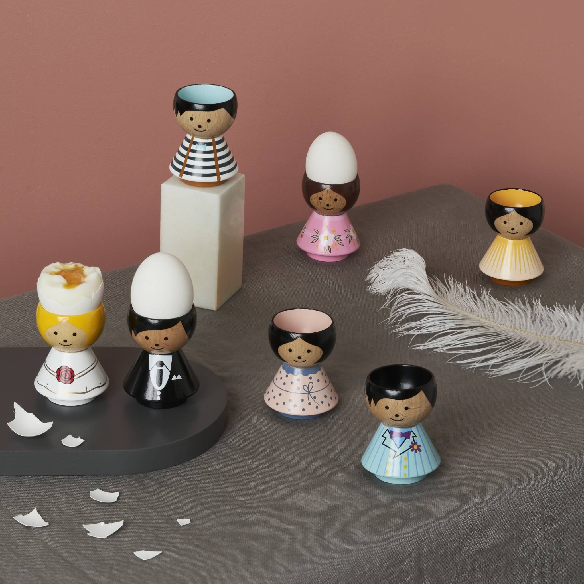 Vilma Egg Holder | Charming Tabletop Accent – Lucie Kaas