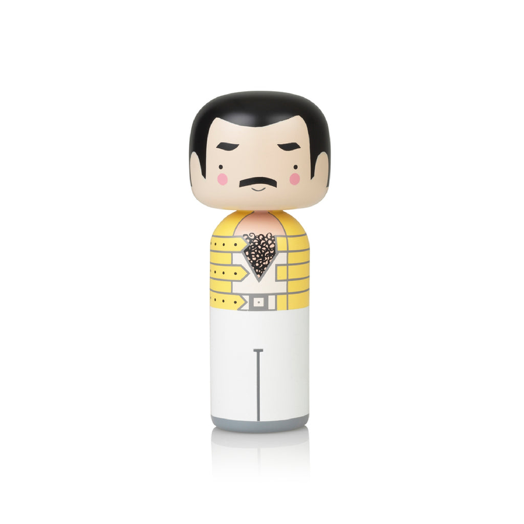 Lucie Kaas, SKETCH.INC FOR LUCIE KAAS, Kokeshi | Freddie Mercury collection, Collectible Figurines