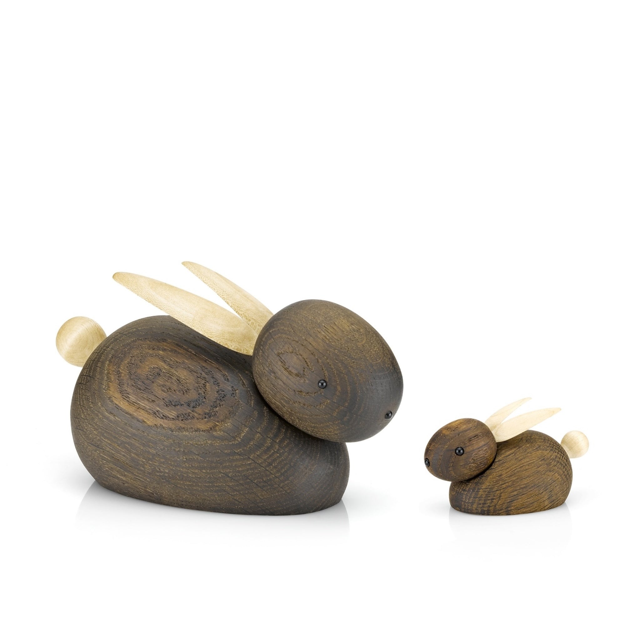 Rabbit | Smoked Oak | WOODEN ANIMALS – Lucie Kaas