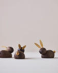 Rabbit, Pointy Ears | Smoked Oak RABBIT, POINTY EARS - Lucie Kaas