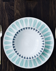 Lucie Kaas, ARNE CLAUSEN COLLECTION, Lotus Deep Plate | White, Grey, Plates