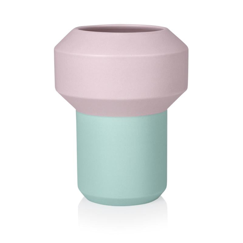 Lucie Kaas, FUMARIO, Vase | Pink, Mint Green, Vases