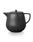 Lotus Tea Pot | Black TEA POT - Lucie Kaas
