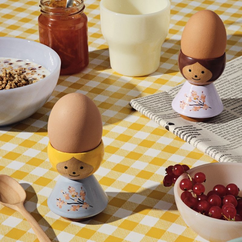 Lucie Kaas, BORDFOLK, Egg Holder | Grandma, Egg Cups