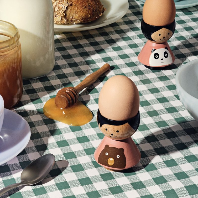 Lucie Kaas, BORDFOLK, Egg Holder | Rufus, Egg Cups